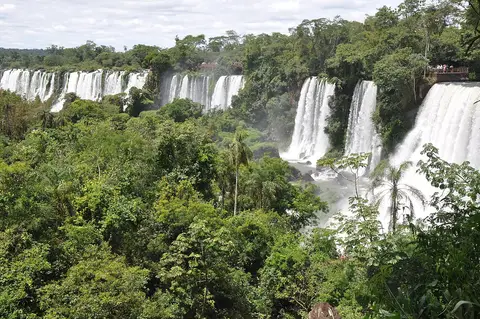 Iguazú Falls from the Upper Circuit