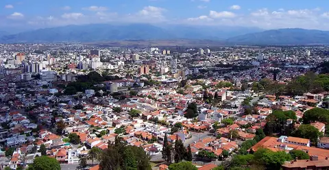 Salta and the Lerma Valley from Cerro San Bernardo
