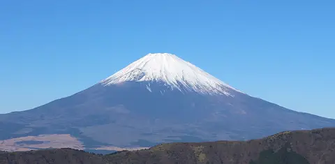 Snow-capped Mount Fuji